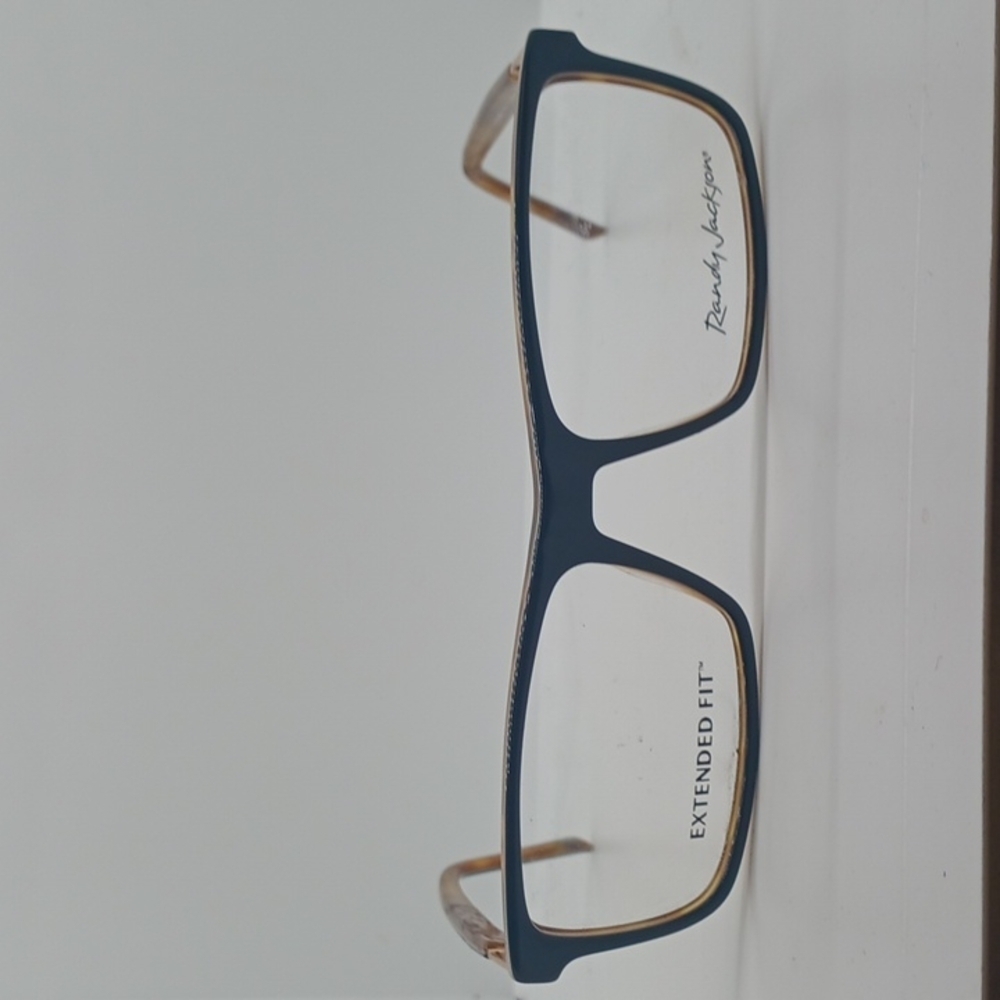 NWT MEN'S RANDY JACKSON EXTENDED FIT EYEGLASS FRAMES 3069 GUNMETAL